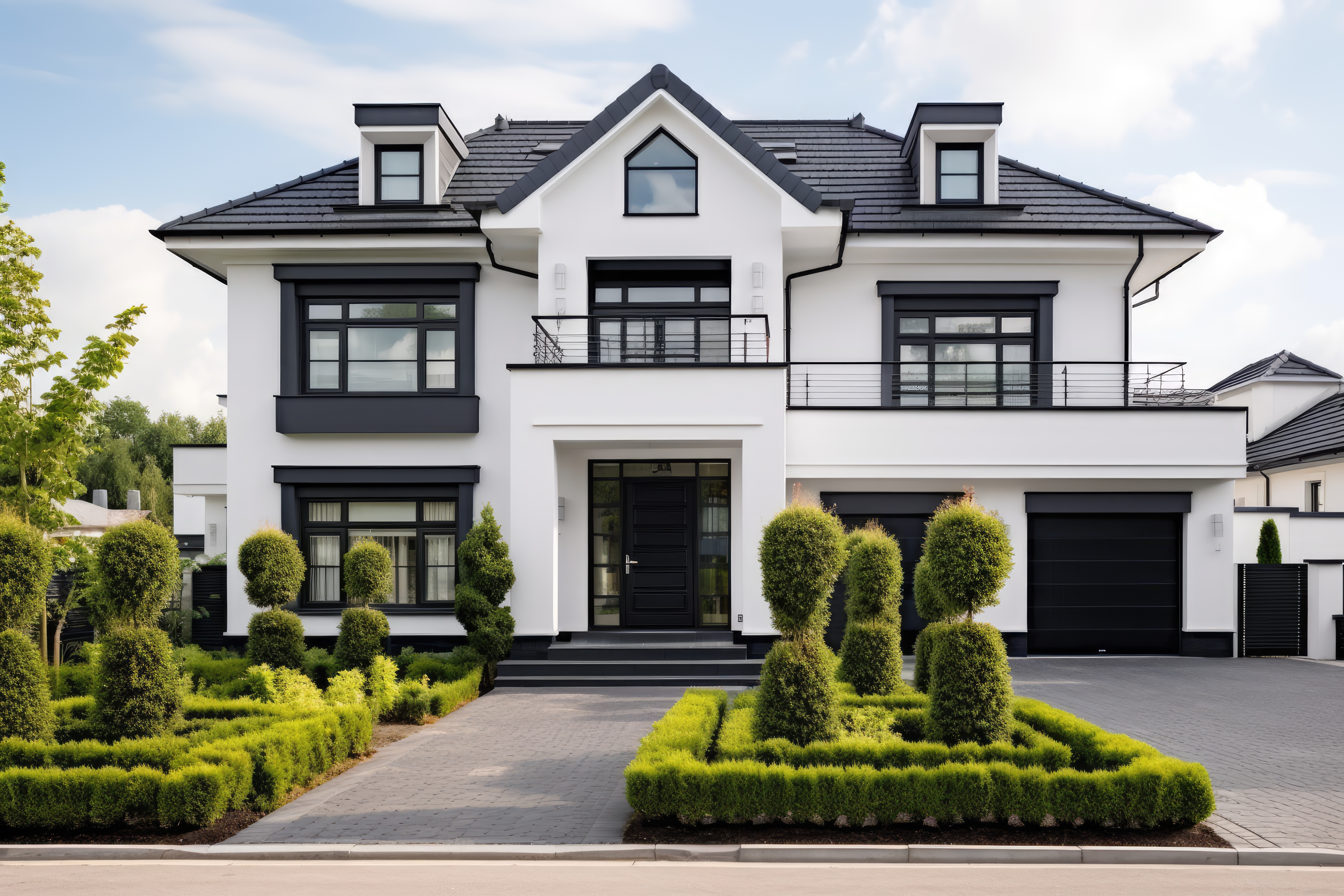 Contemporary Residential Villa — illustrative sample